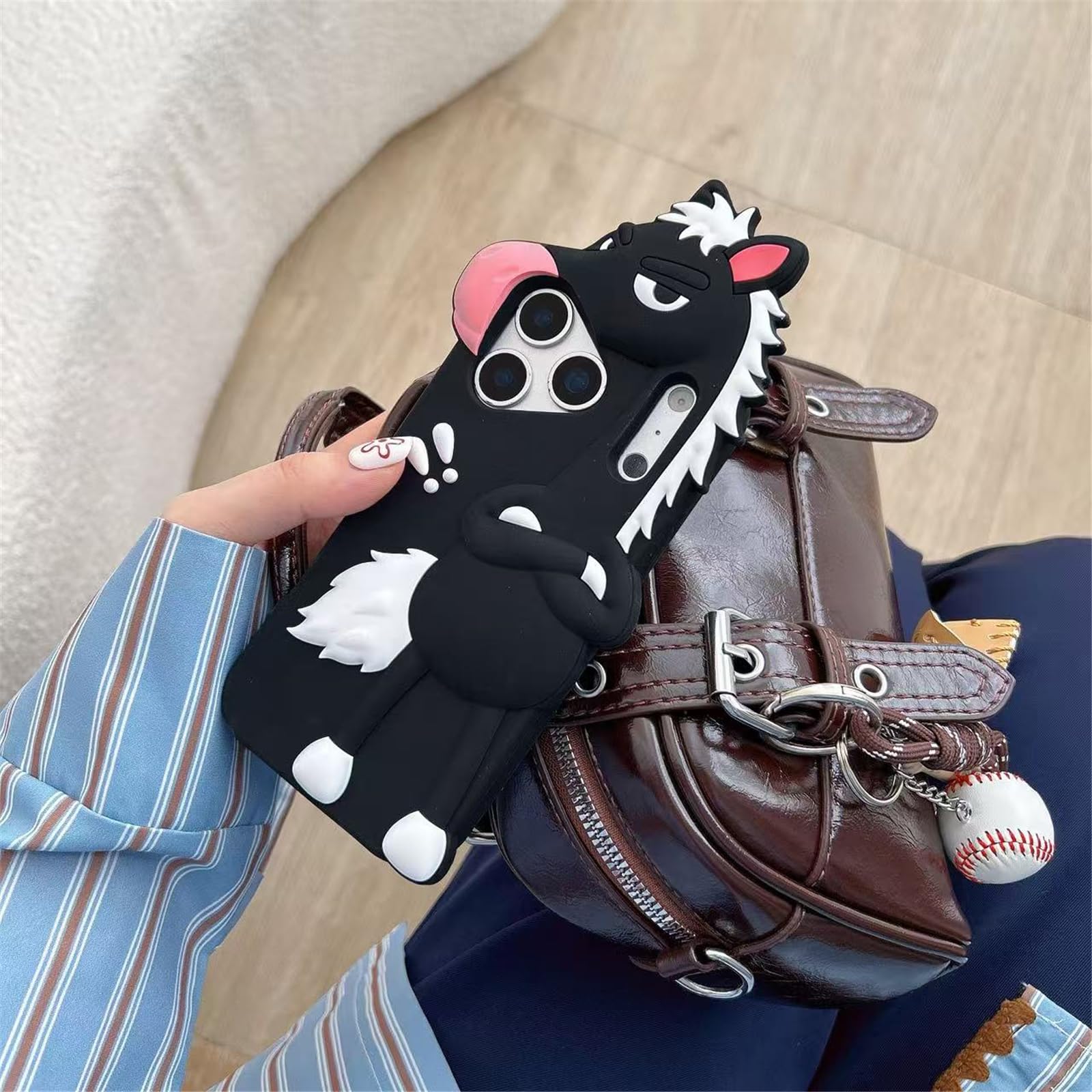 Amazon.com: UFOTSAM for iPhone 17 Pro Max Case Horse Wild West 3D